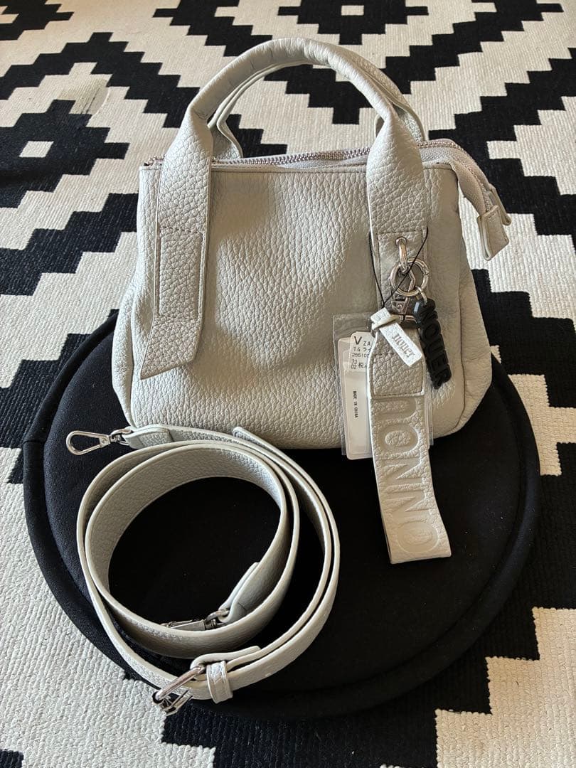 【わさわ♡24】Nouer ハンドバッグチャーム付き2wayバッグ
