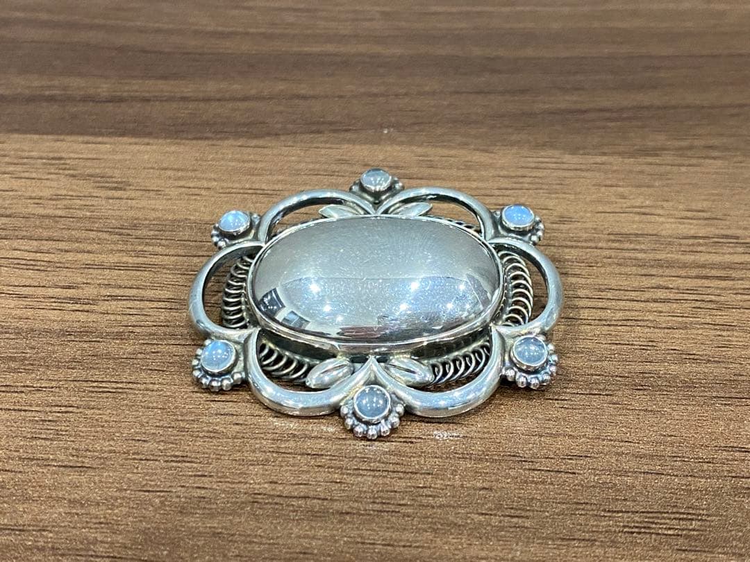 ジョージジェンセン　ブローチ　925 シルバー