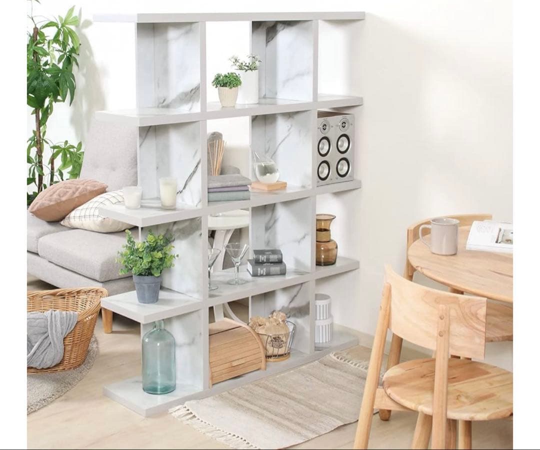 不二貿易オープンラック シェルフ 5段 幅120x奥行31