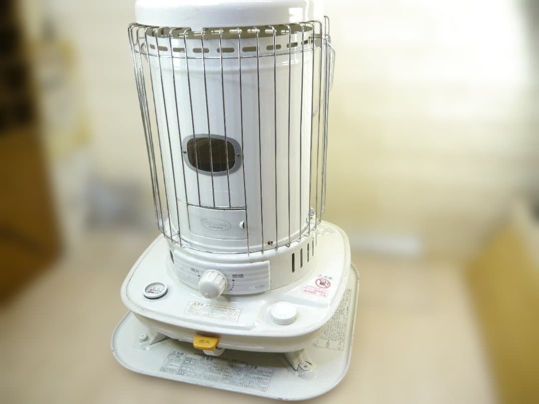 送料無料。２０１３年◆コロナ　石油ストーブ　 ホワイト　円筒　66