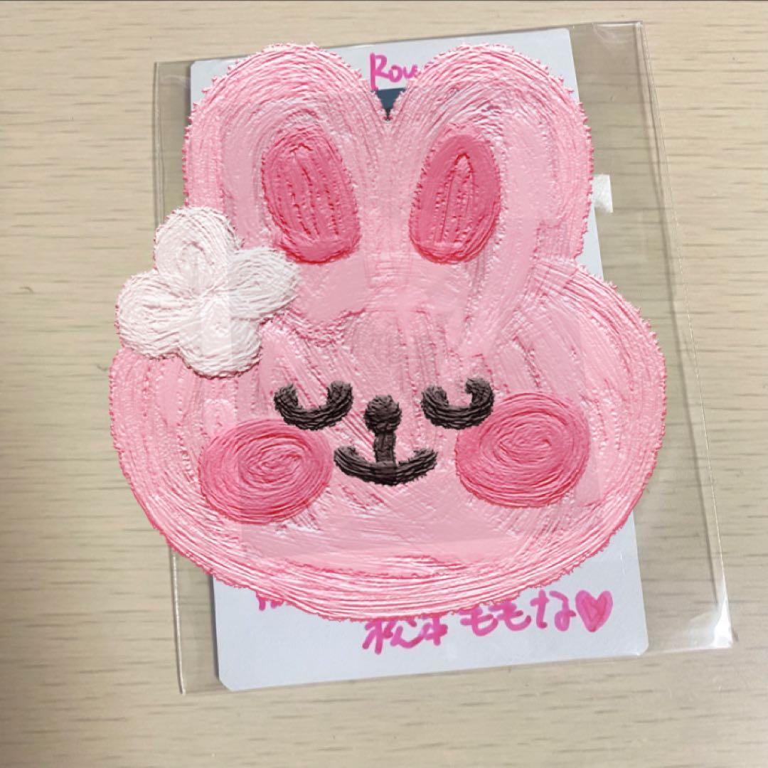 高嶺のなでしこ 松本ももなちゃん アンクルージュ ノベルティチェキ