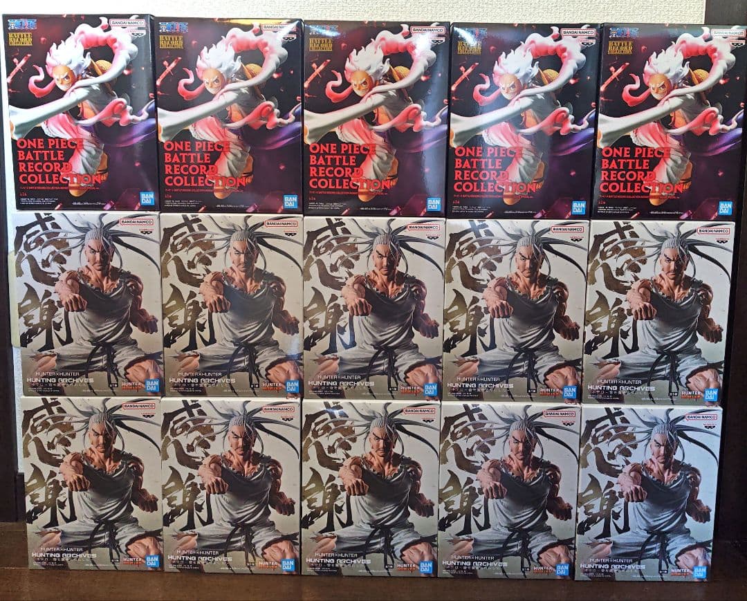 ワンピース　HUNTERXHUNTER　フィギュア　まとめ売り15個セット