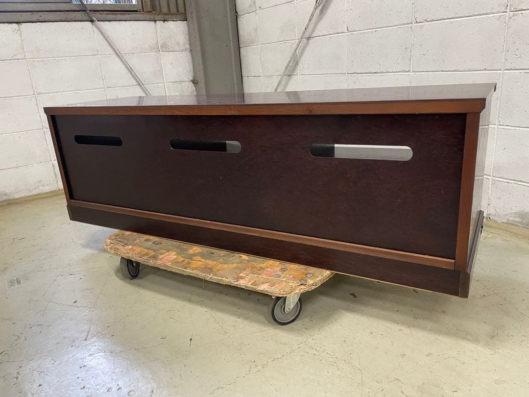 【豪華】民芸TVボード 150cm幅 高級ケヤキ材 民芸家具 テレビ台