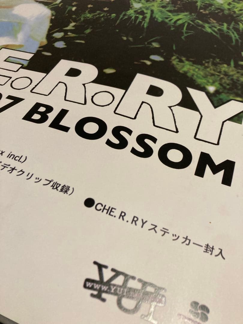 YUI CHE.R.RY 販促B2ポスター