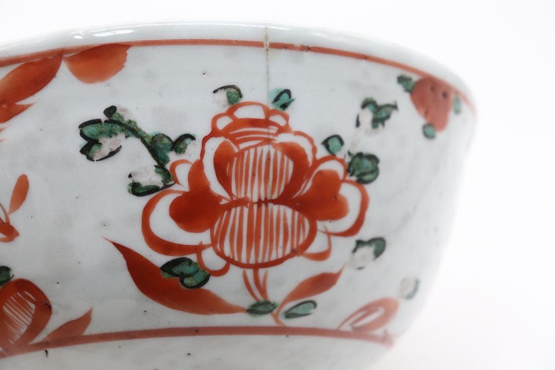 中国　明時代　呉須　鉢　送料込み1118