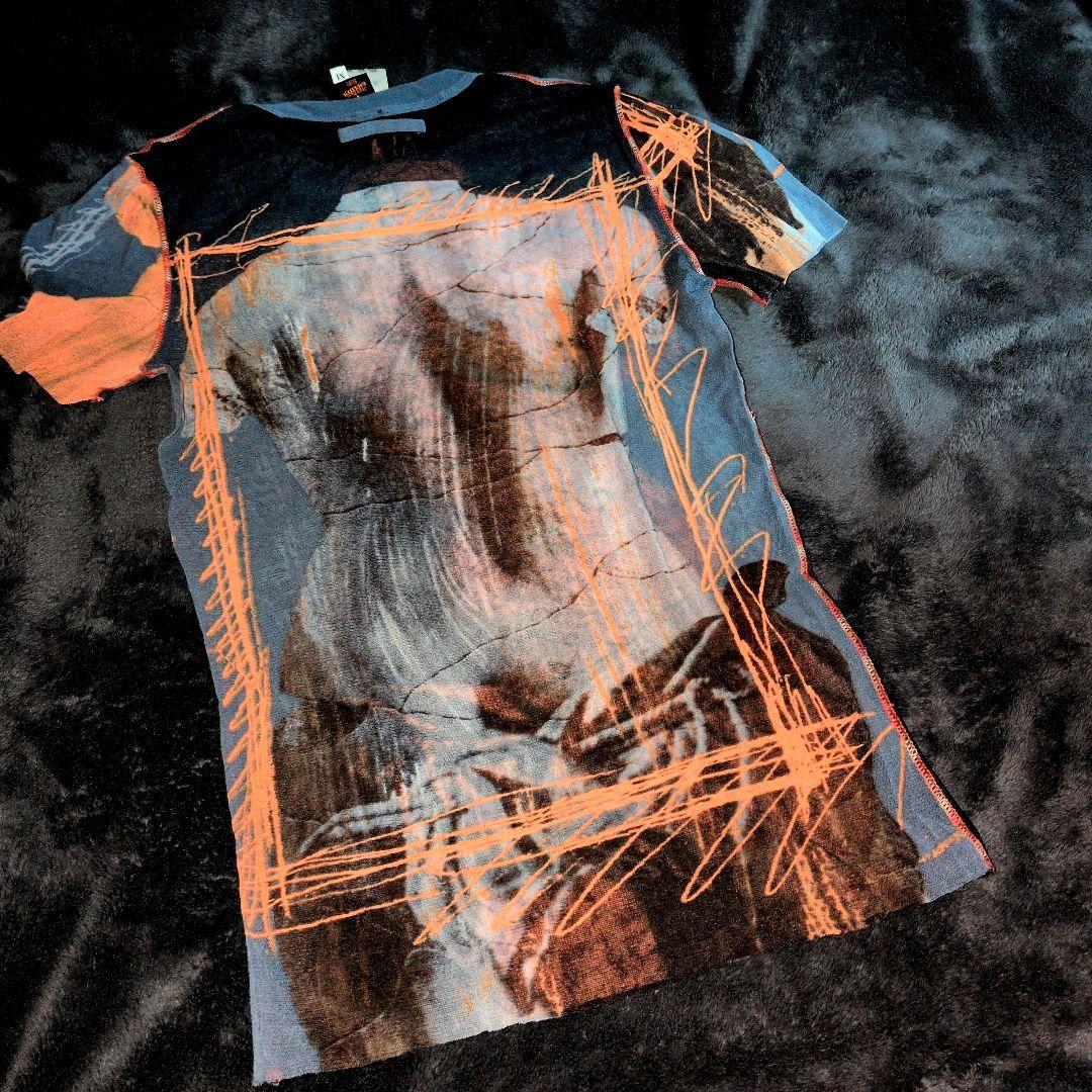 【インポート品】ジャンポール・ゴルチエ プリントカットソー