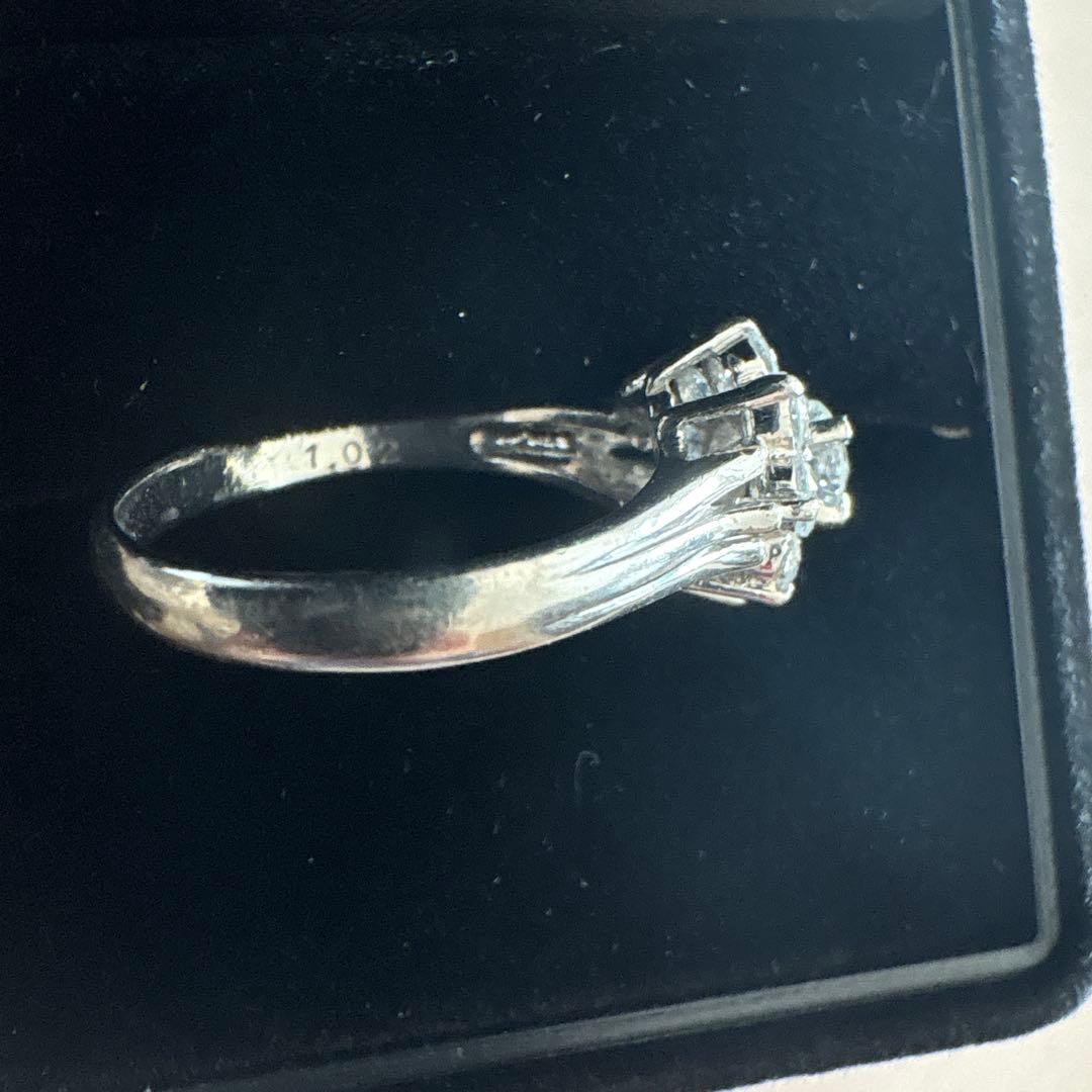 天然ダイヤリング 1.０２ct(計) １５号