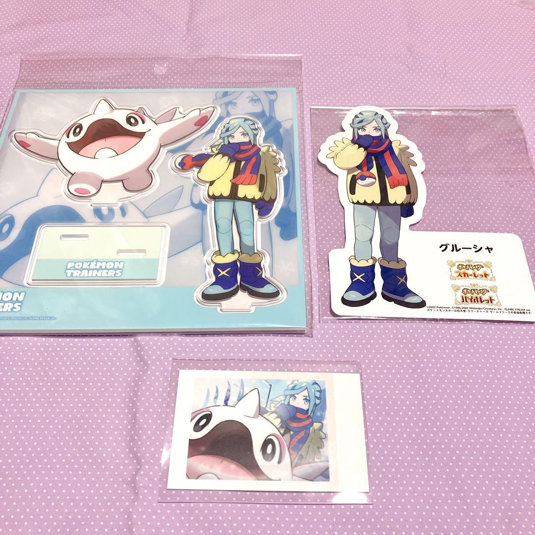 ポケモン 非売品 グルーシャ フォトカード チェキ おまけ付き