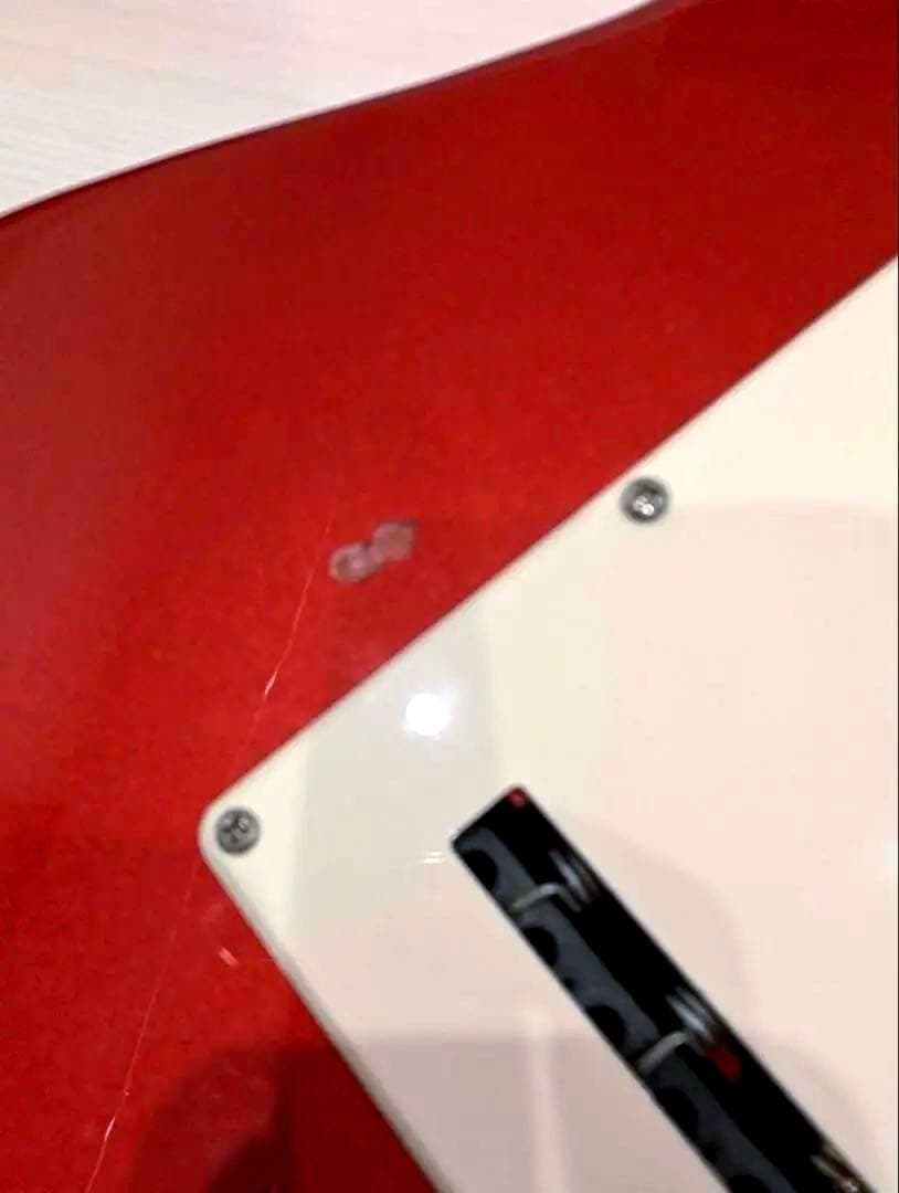 BUSKER’S BST Stratocaster Red llic