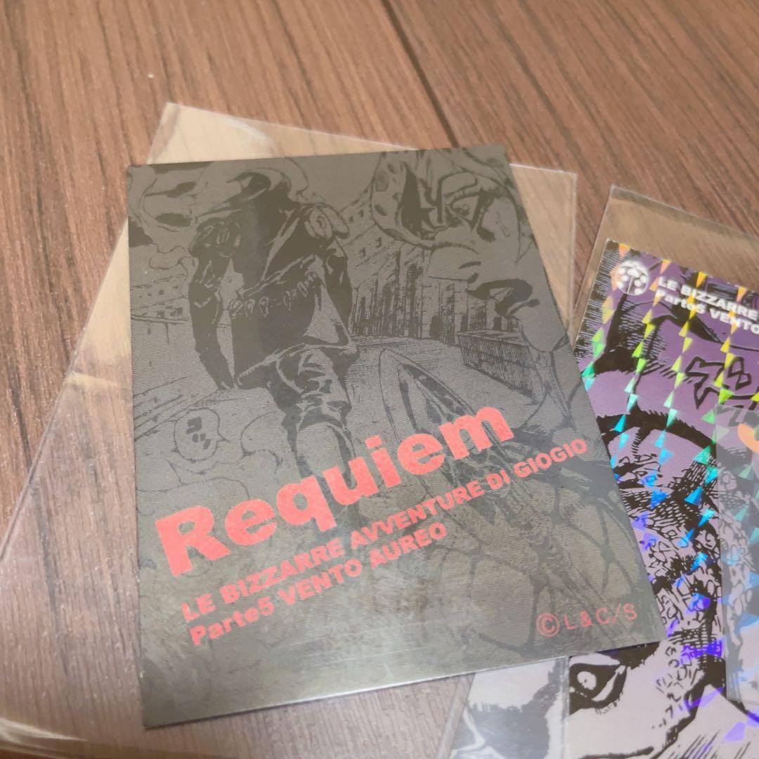 ジョジョの奇妙な冒険5部　リアルペイントシート シール カード