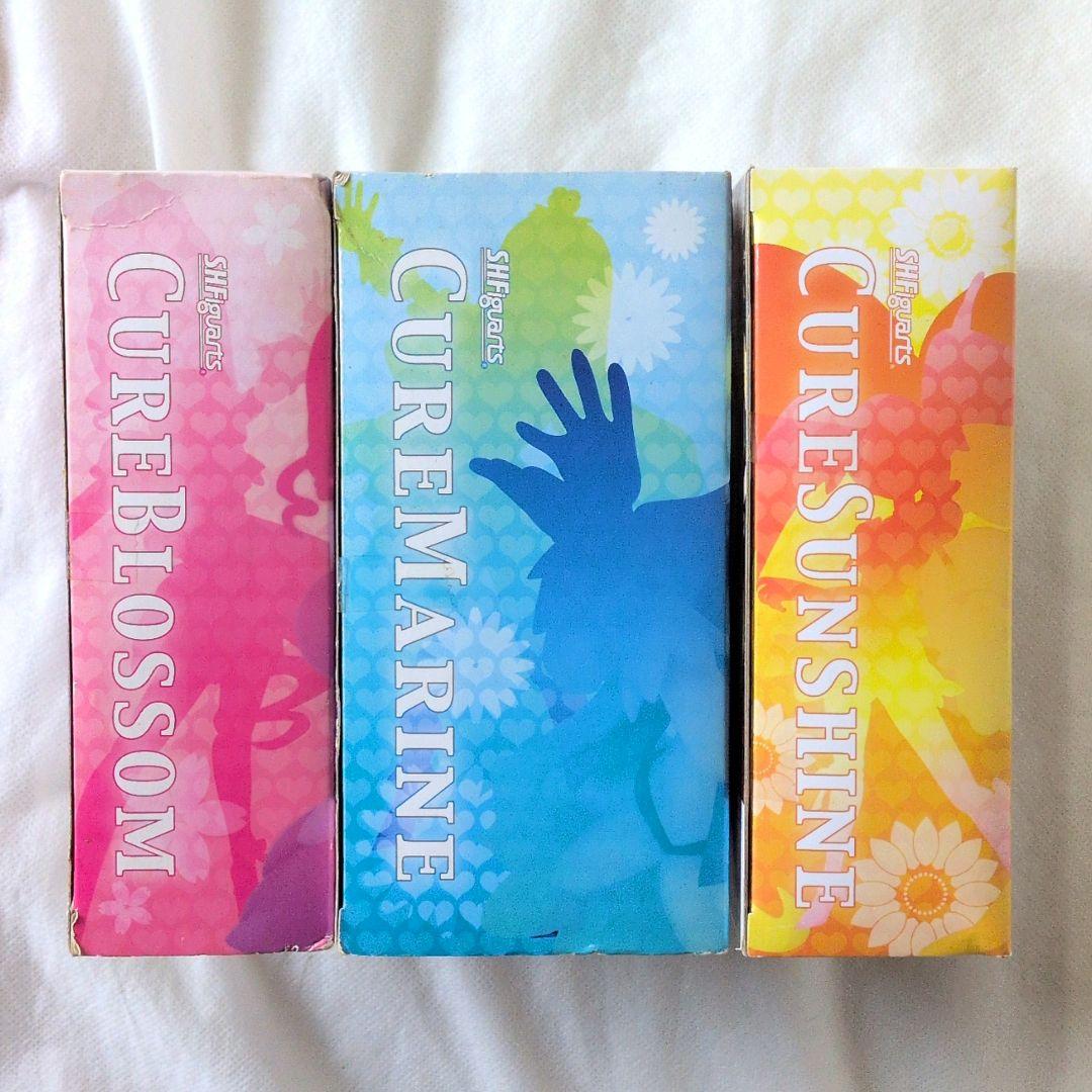 【匿名配送】s h figuarts ハートキャッチプリキュア 3体 バンダイ