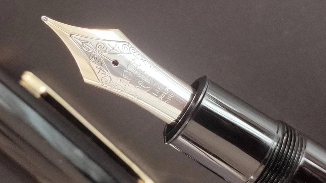 美品 ヴィンテージ モンブラン 149 14C 3帯 F 万年筆