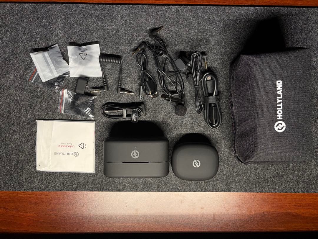 【ほぼ新品】Hollyland LARK MAX 2 ワイヤレスマイク