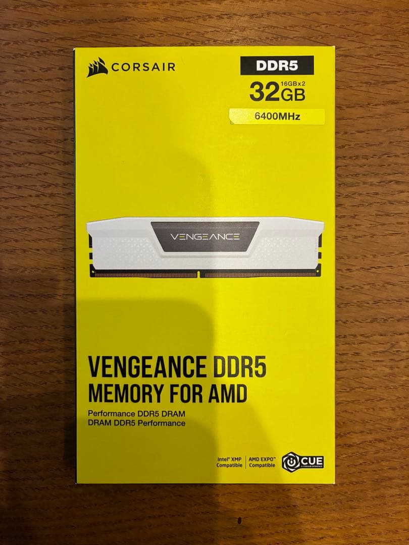 CORSAIR DDR5 6400MHz 32GB (16GB×2)