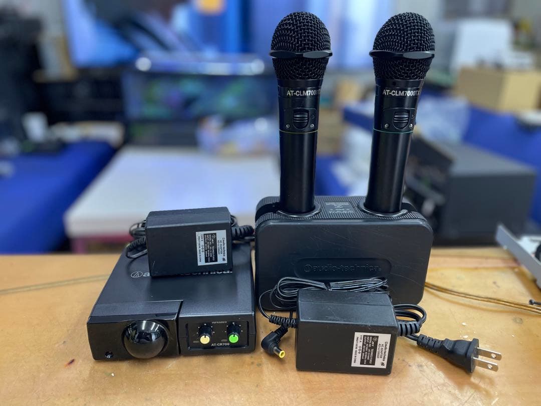 Audio-Technica AT-CLM7000TX ワイヤレスマイクセット