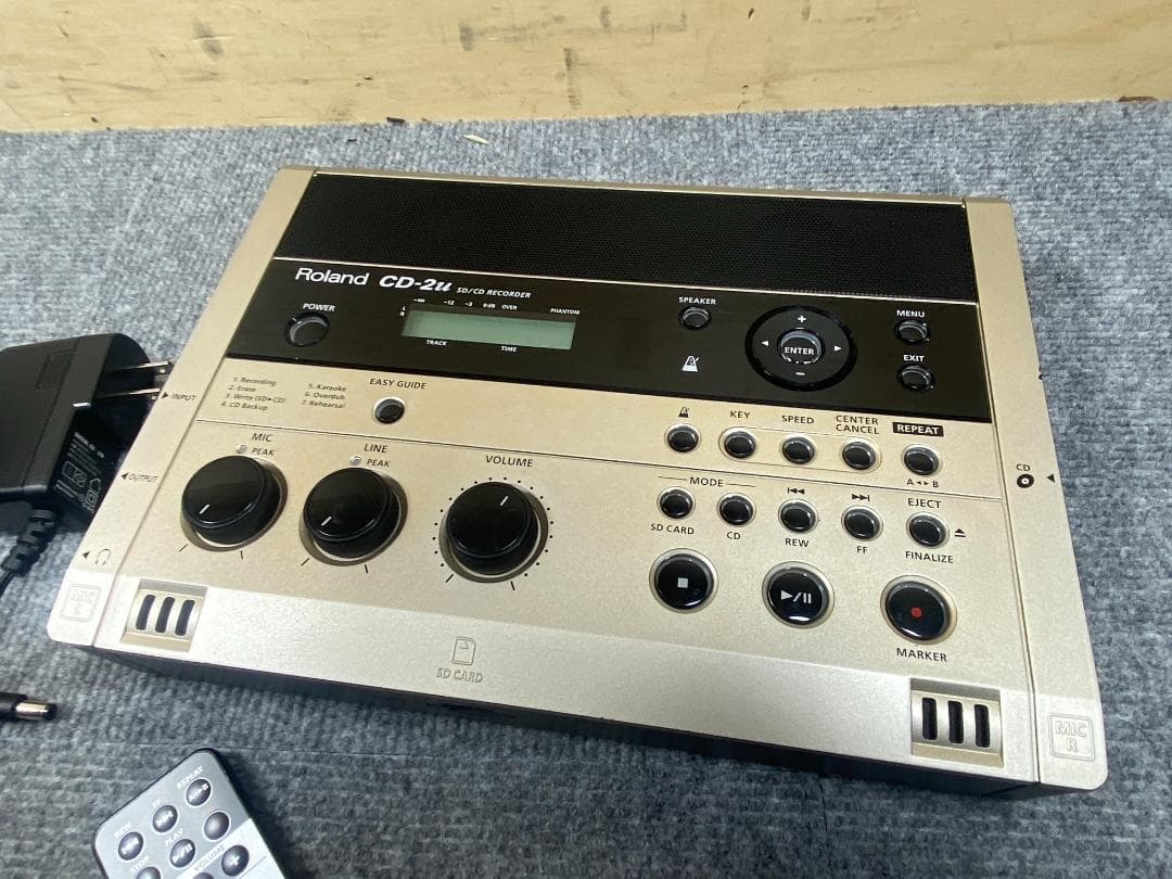 1022 ROLAND CD-2U レコーダー