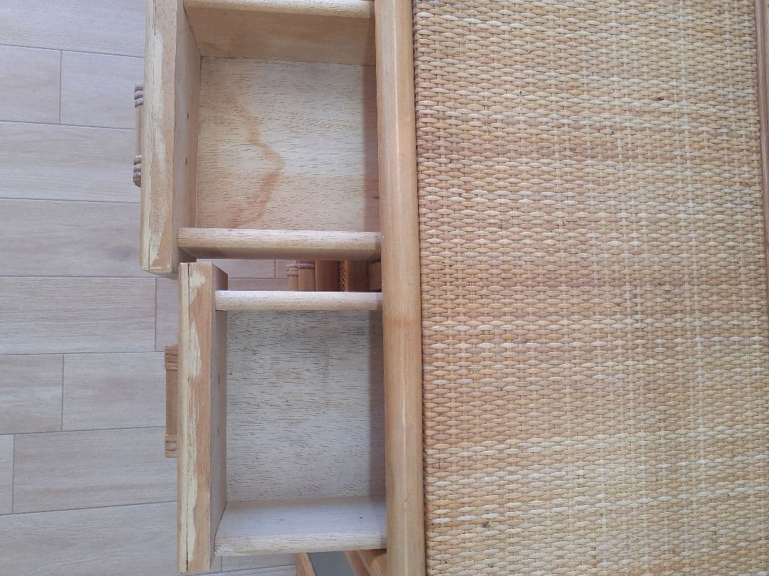 ナチュラルラタンキャビネット