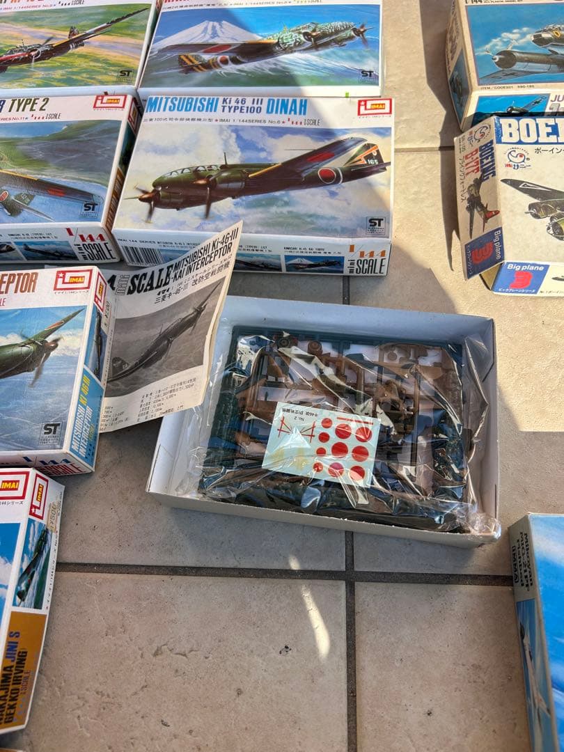 航空機プラモデルキット セット15個