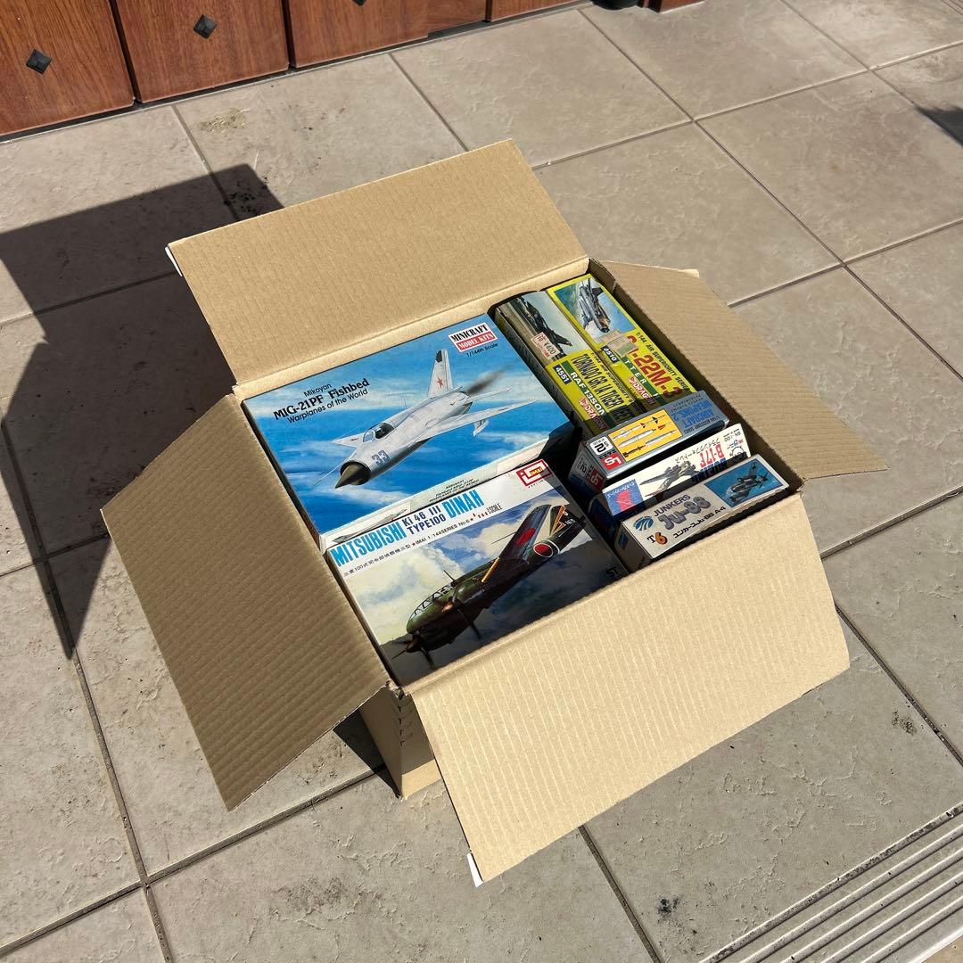 航空機プラモデルキット セット15個