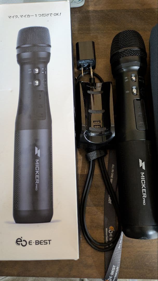 MICKER pro マイク 専用ケース付き