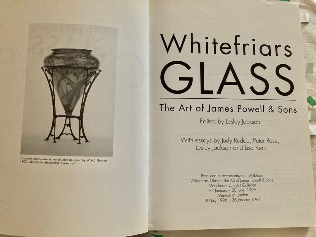 ビンテージWhite Friars GLASS(‘55年Willam Wils.