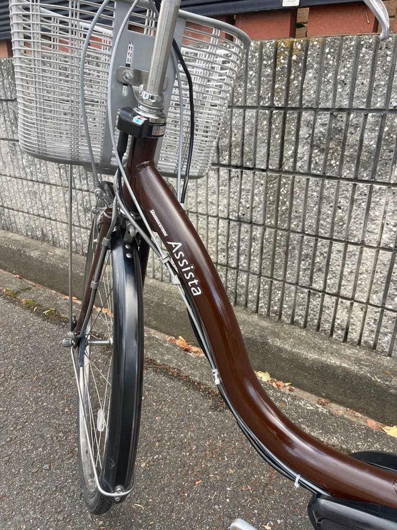 新品バッテリー8.9ahブリヂストン電動アシスト自転車26インチ