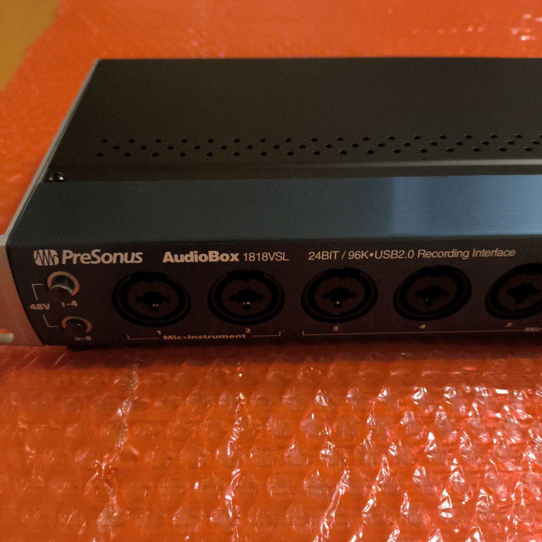 オーディオインターフェイス PreSonus AudioBox 1818VSL