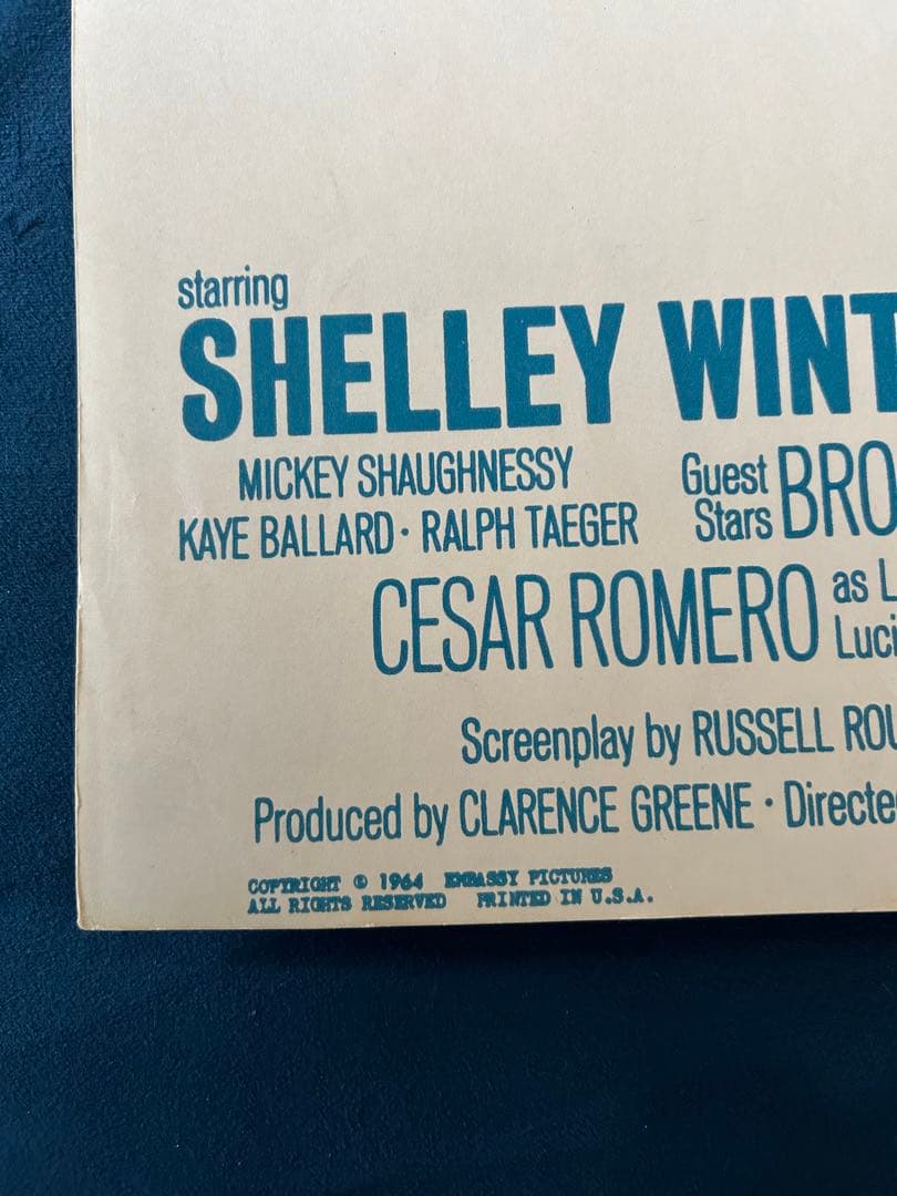 禁じられた家　USオリジナル映画ポスター