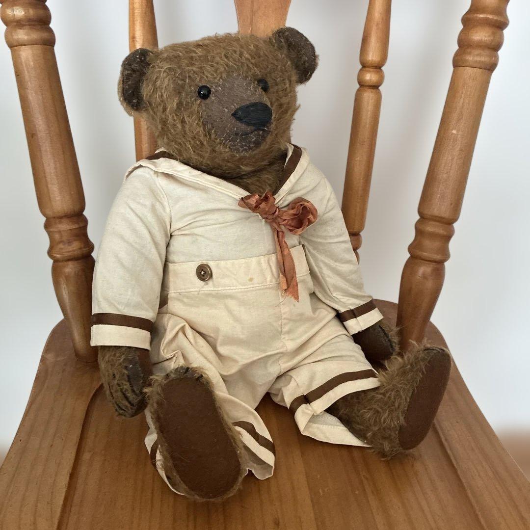 海外作家様　セーラー服　テディベア　ぬいぐるみ
