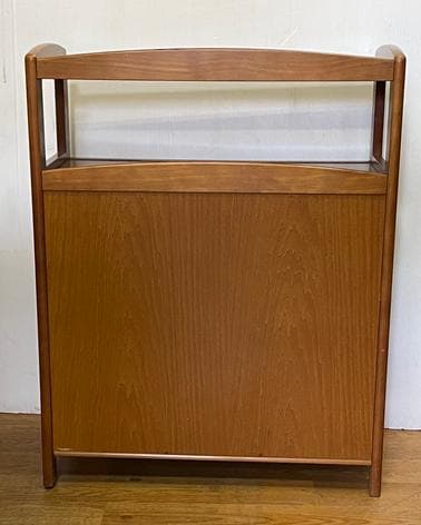 じゅりッツェルオールドカリモク 電話台 FAX台 キャビネット 昭和レトロ