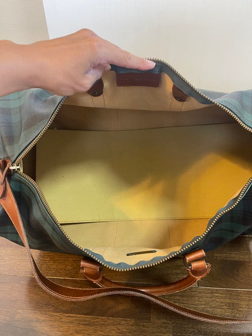 ラルフローレン　ボストンバッグ 大容量 鍵付き