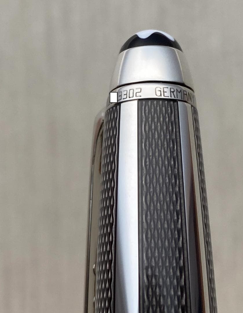 超美品 モンブラン ソリティアシルバーファイバー 925 ボールペン新品リフィル