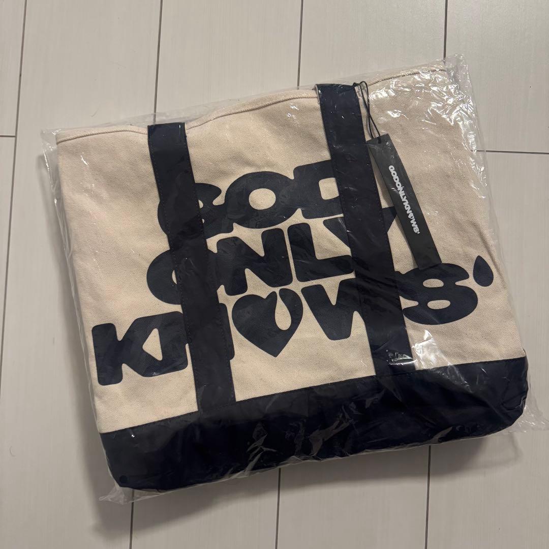 GOD ONLY KNOWS トートバッグ ネイビー 岩田剛典 新品未使用