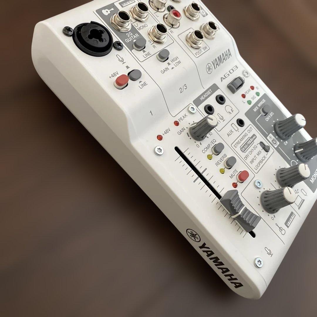 Yamaha AG03 mk2 1月4日すぐ発送します