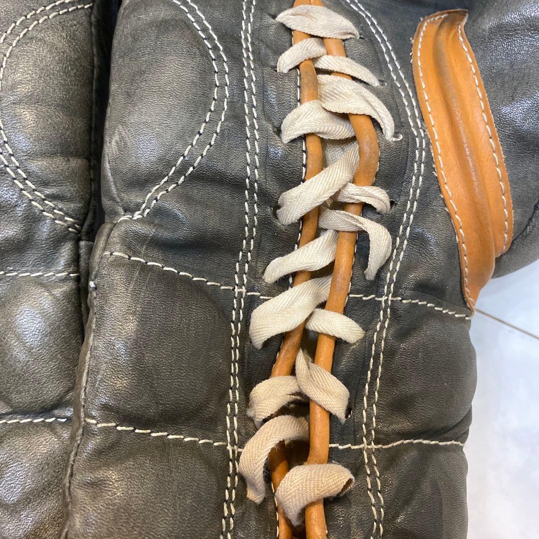 当時物 アンティーク ボクシング　グローブ　hatori