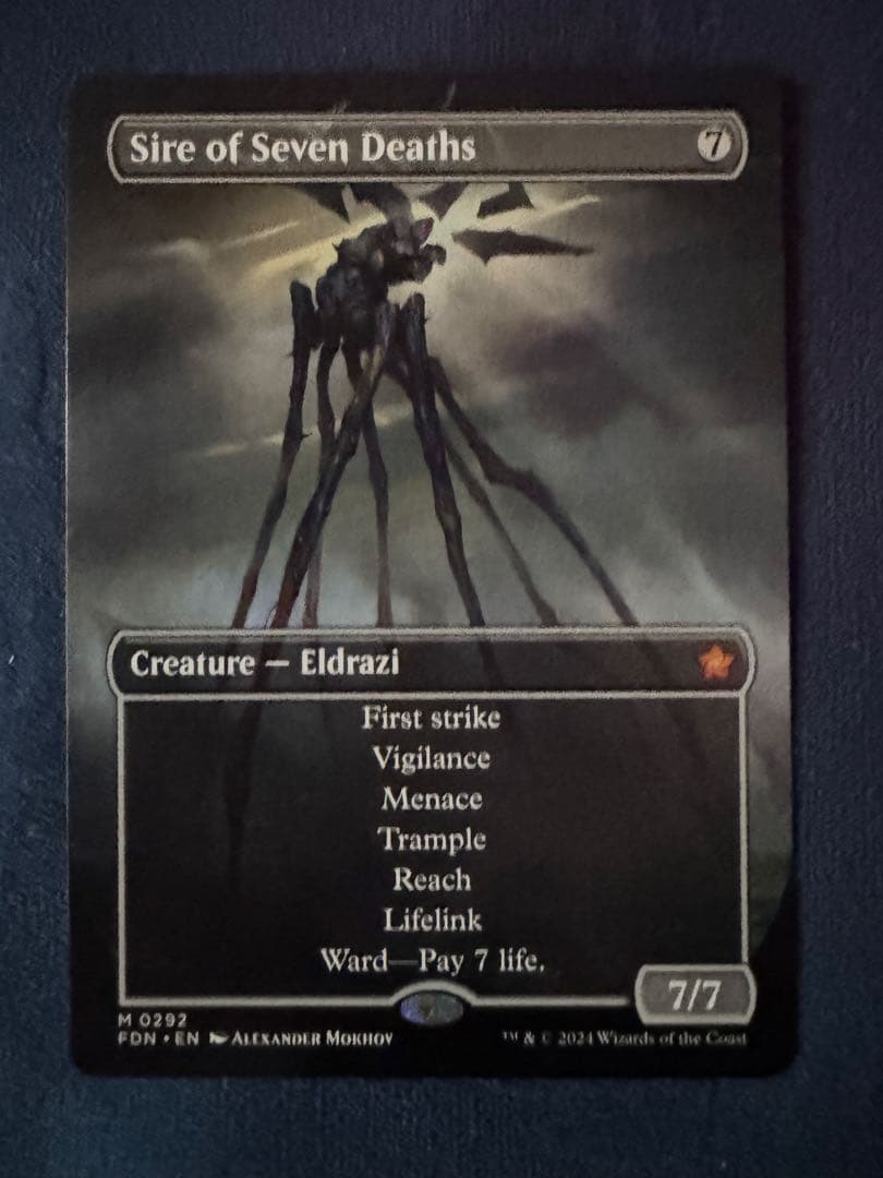 七つの死の種父/Sire of Seven Deaths 英語版　ボーダーレス