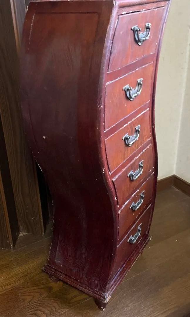 アジアンウェーブデザインタンス 他に見ない珍しい逸品❣️かなりお値下げしています。