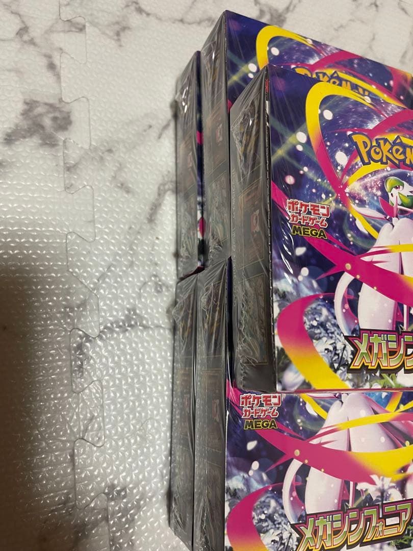 ポケモンカード　メガブレイブとメガシンフォニア　5BOX ずつシュリンク付き新品