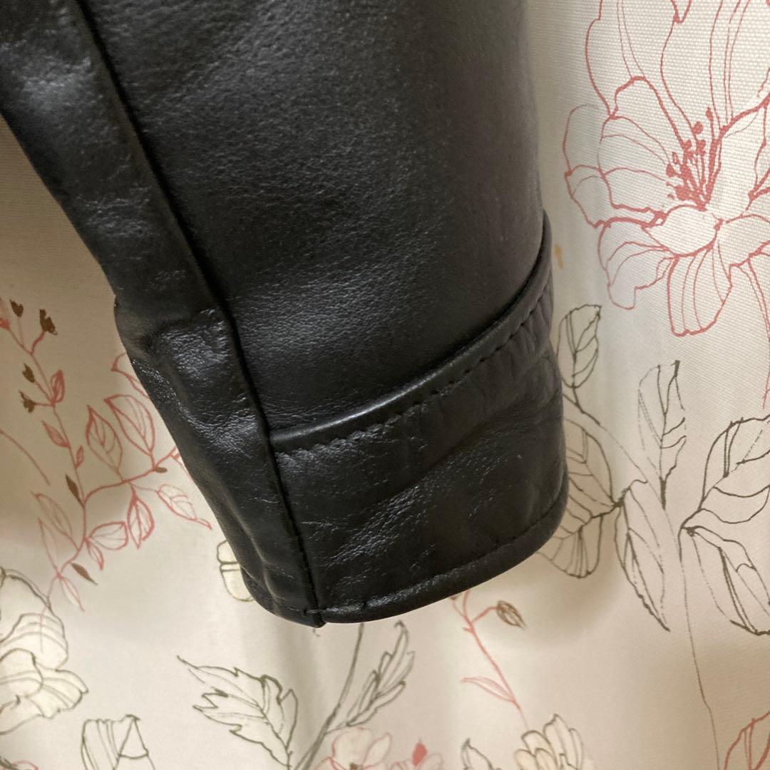 Schott シングルライダース AT101 ブラック 40