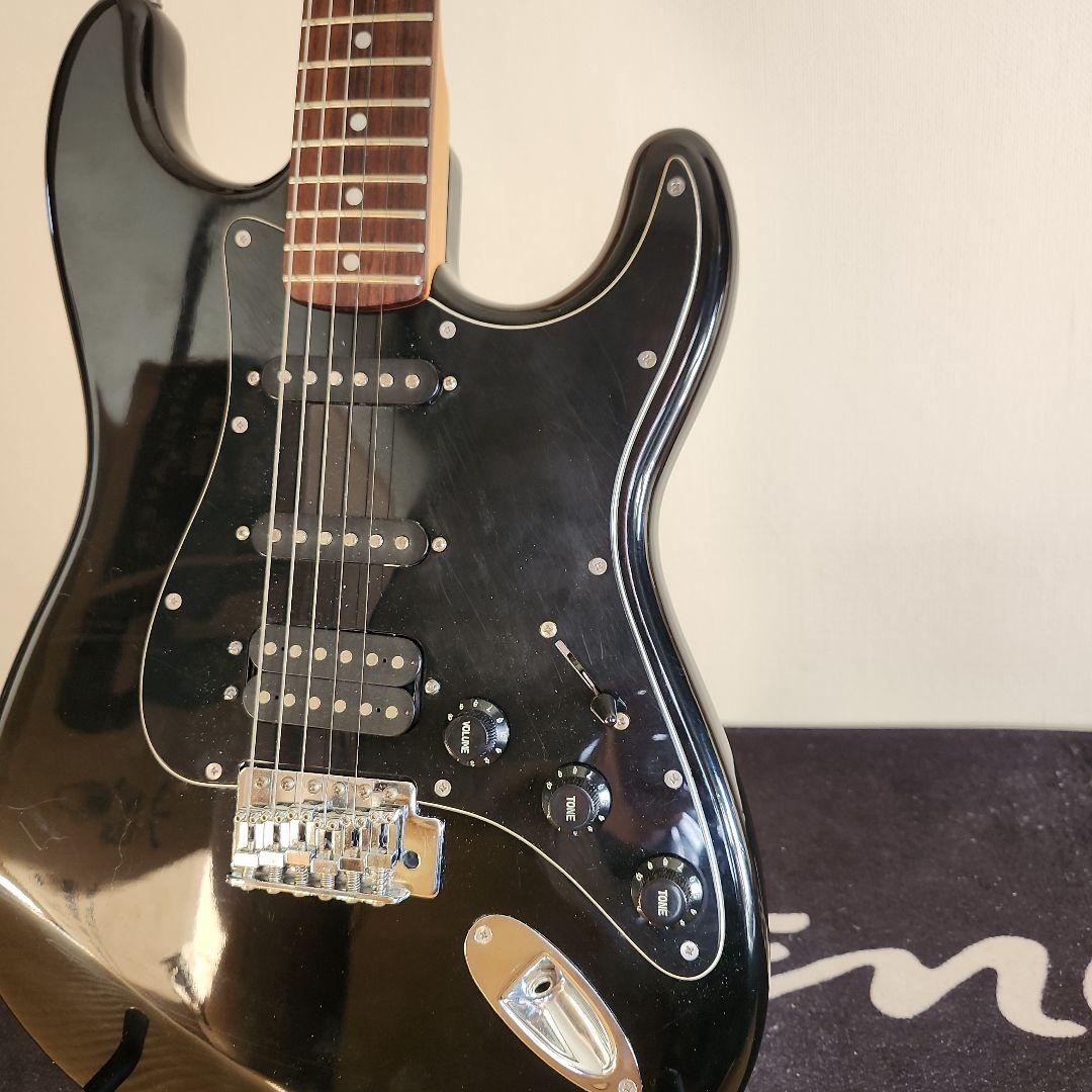 ノーブランドストラトキャスタータイプ ブラック マッチングヘッド