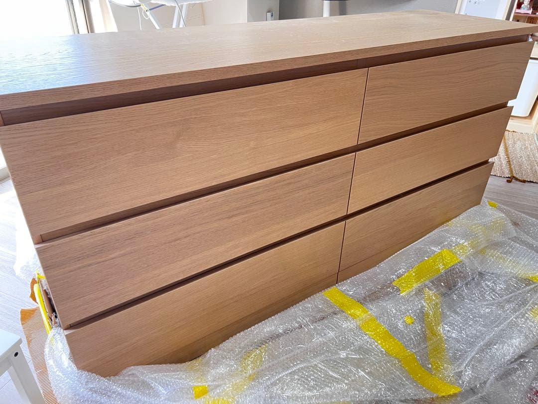 【引取or着払い】IKEA MALM マルム　チェスト　シェルフ