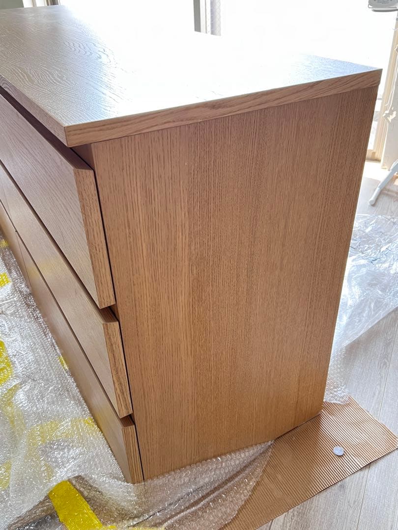 【引取or着払い】IKEA MALM マルム　チェスト　シェルフ