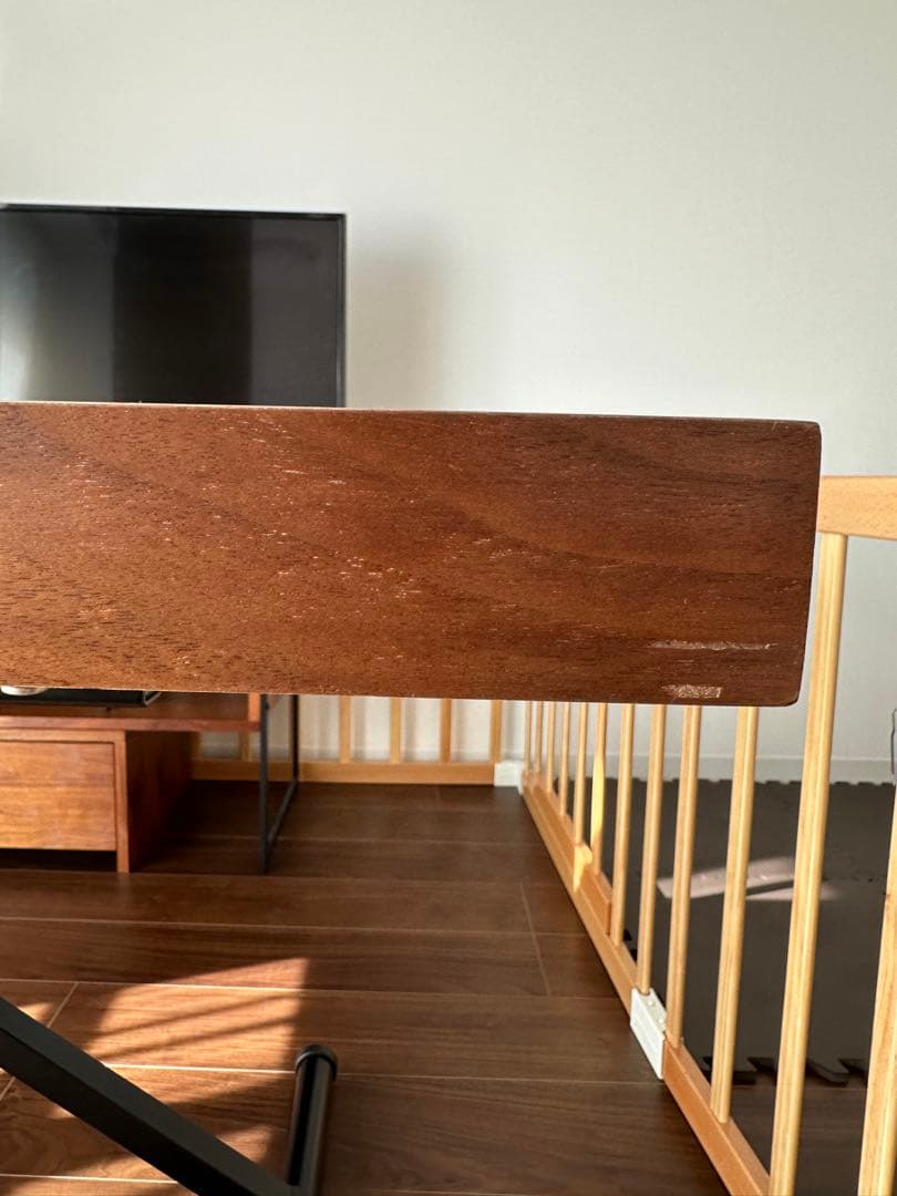 【NITORI】NEWアクティブウォールナット 昇降式 ダイニングテーブル