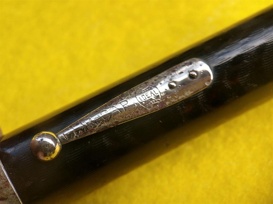 ウォーターマン万年筆　Waterman 58 ブラックハードラバー　No.8