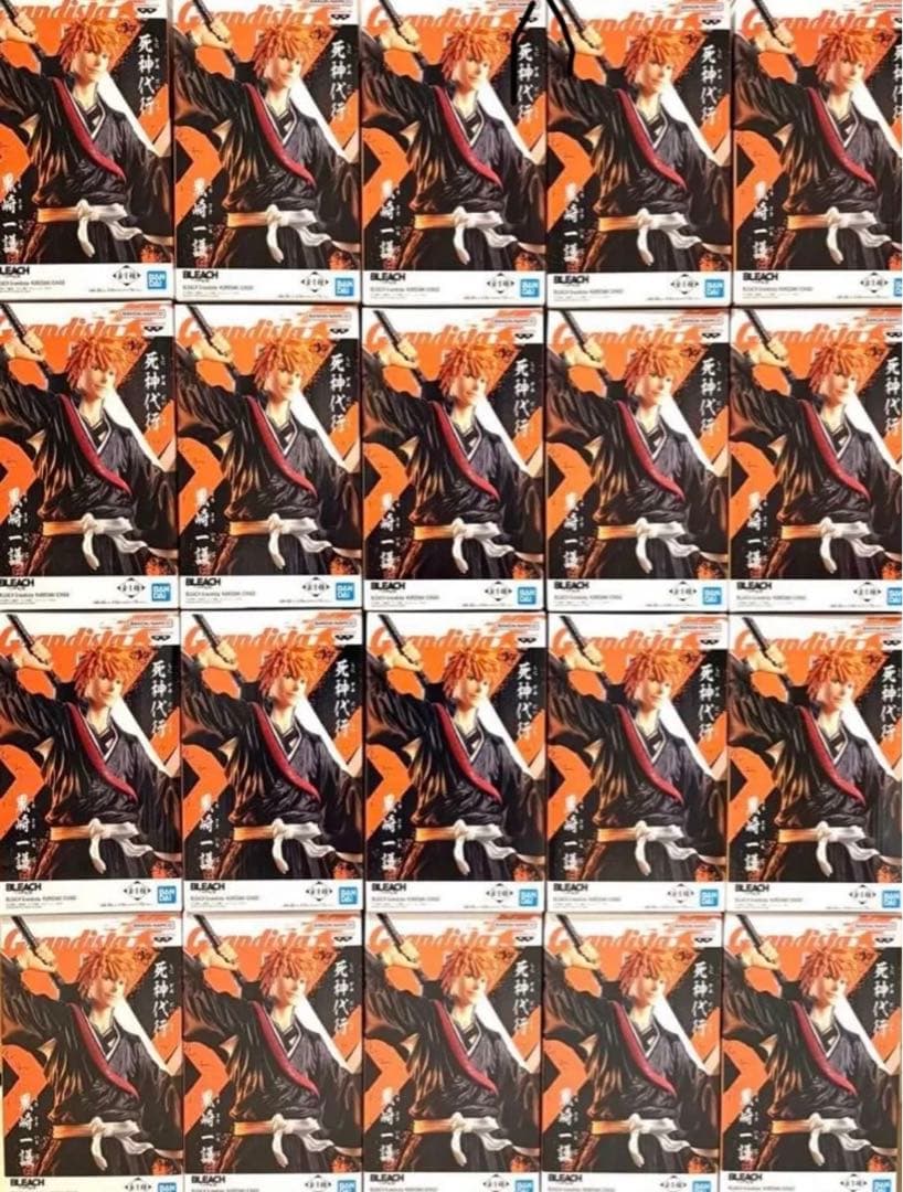 ブリーチ　BLEACH 黒崎一護 Grandista フィギュア　20点