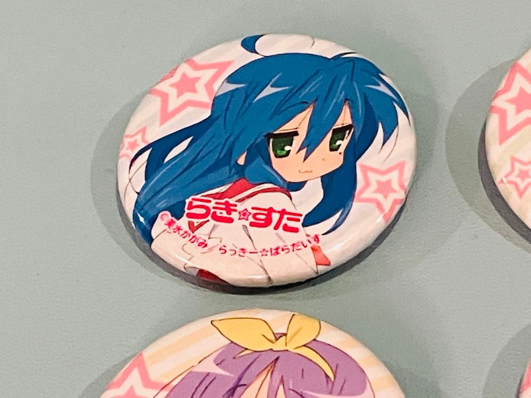 京アニメモリアル缶バッジセット【らき☆すた】