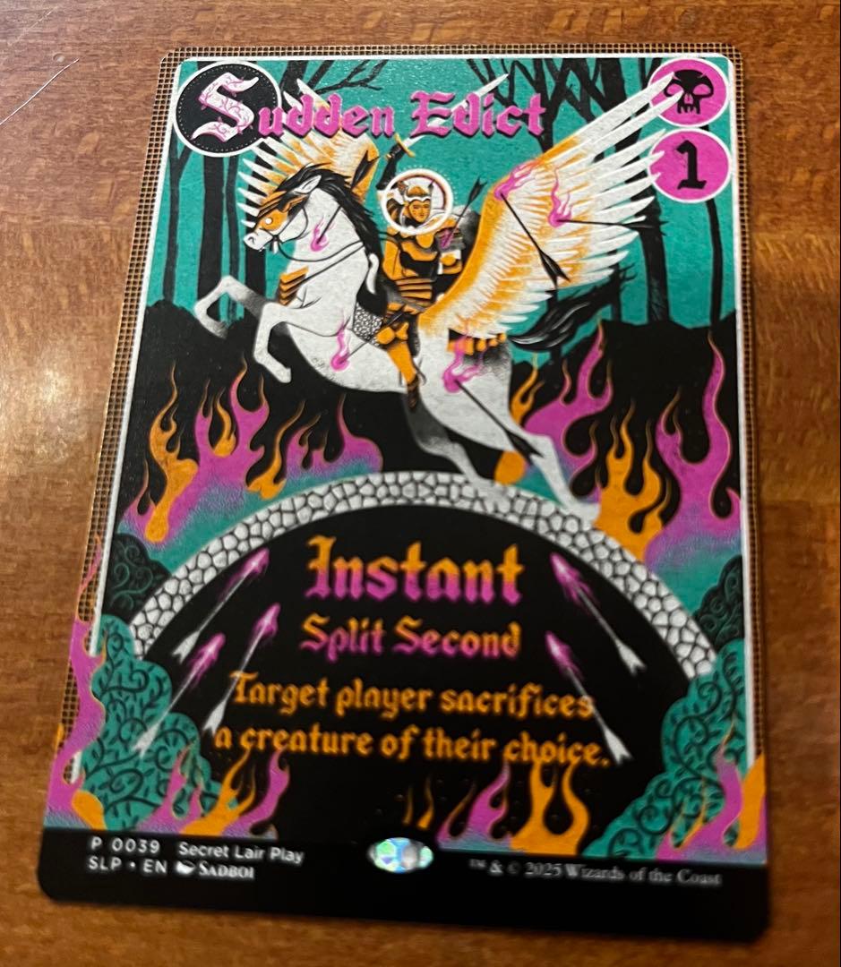 《突然の布告/Sudden Edict》MtG マジックコン2025プロモ