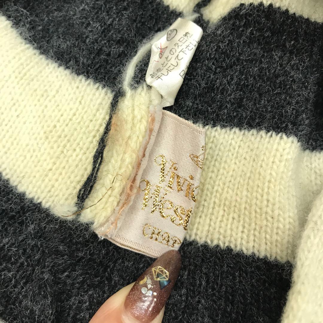 当時物 ムーンバット Vivienne Westwood 耳当て付 ニット帽
