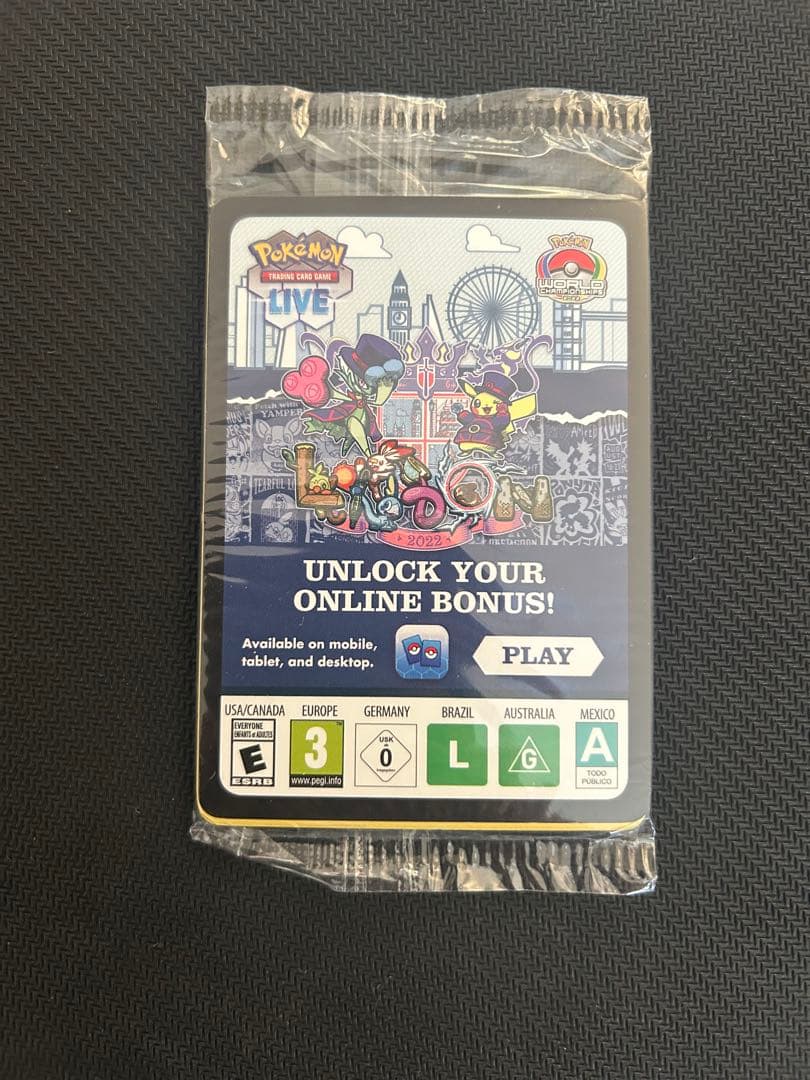 ポケモンカード　チャンピオンズフェスティバル(2022/未開封)