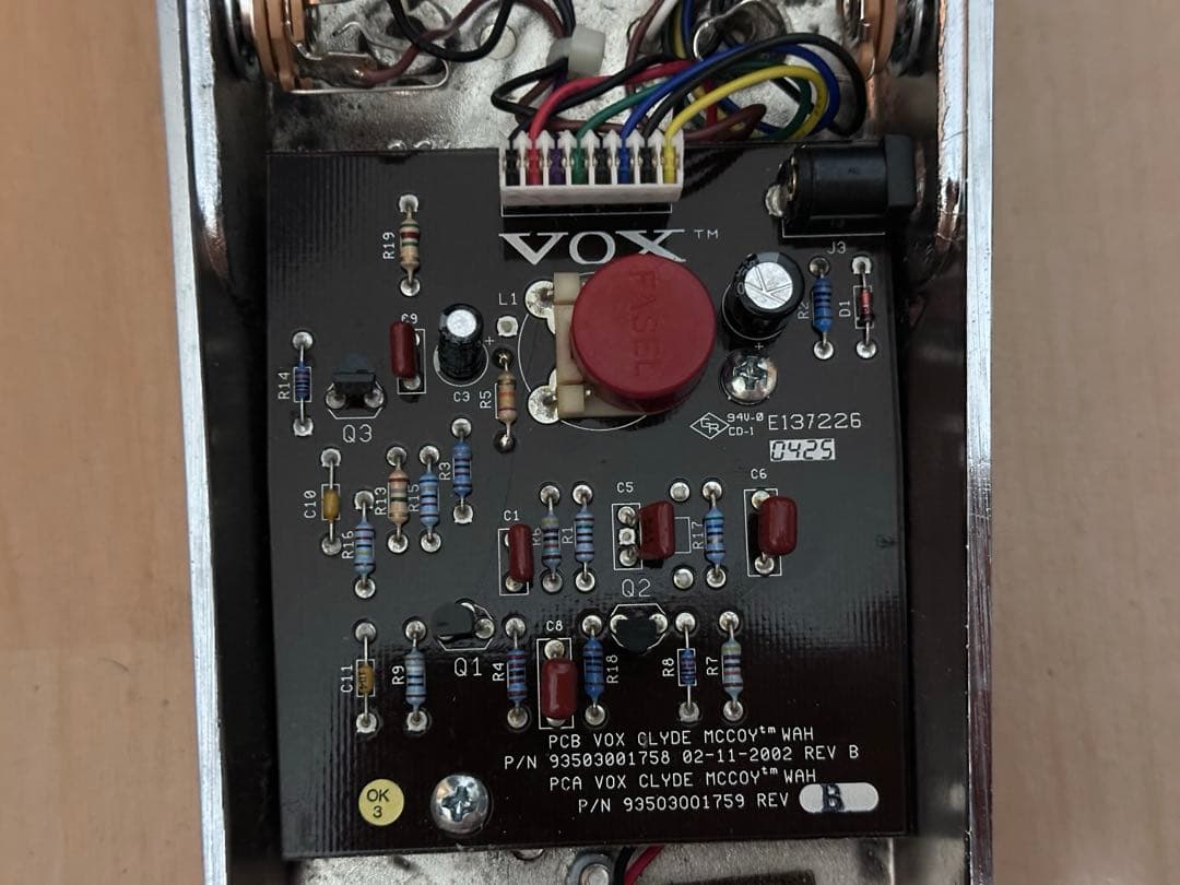VOX V848 Clyde McCoy ワウペダル（USA製・ケース付き）